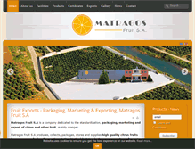 Tablet Screenshot of matragosfruit.com